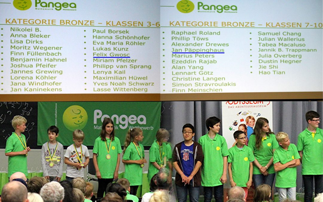 Regionalfinale des PANGEA-Wettbewerbs
