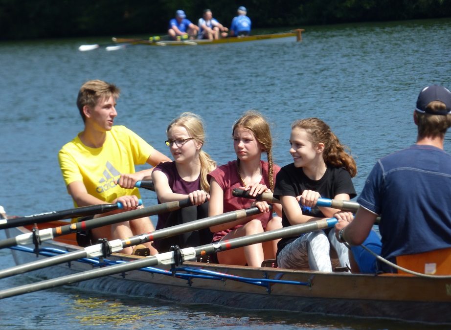 Leibniz-Schüler rudern 1158 Kilometer